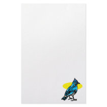 Barry Blue Jay Personalized Stationery