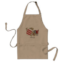 Barry Family Crest Aprons