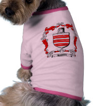 BARRY Family Crest pet clothing