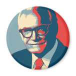 Barry Goldwater Right Refrigerator Magnets