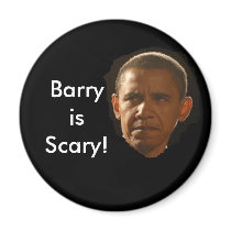 Barry is Scary! magnet