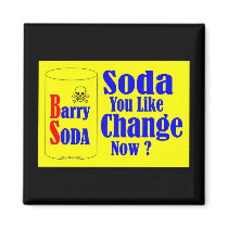 Barry Soda 1 Refrigerator Magnets