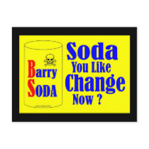 Barry Soda 1 Post Cards