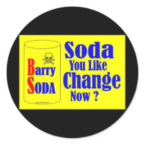 Barry Soda 1 Stickers