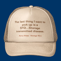 Barry Weiss STD Cap- Storage Wars hats
