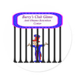 Barry's Club Gitmo Sticker
