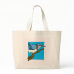 Bart Blue Jay Tote Bag
