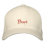 Bart Name Cap / Hat Embroidered Baseball Caps