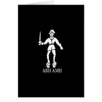 Bart Roberts #1-White Greeting Card
