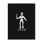 Bart Roberts #1-White postcards