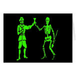 Bart Roberts #2-Green Greeting Cards
