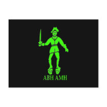 Bart Roberts #2-Green Postcard