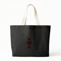 Bart Roberts #2-Hearts Canvas Bag