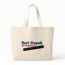 Bart Stupak - No Principles, No Job. Canvas Bags