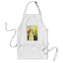 Bartender Apron: Absinthe Robette - Art Nouveau by VintageCabaret Bartender Apron: Absinthe Robette - Art Nouveau