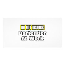 Bartender At Work Photo Cards