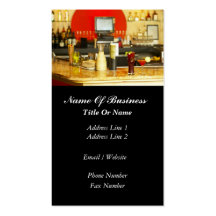 Bartender Business Card