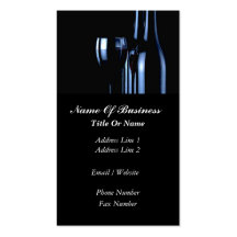 Bartender Business Card
