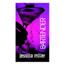 Bartender Business Card