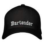 Bartender Hat Embroidered Baseball Caps