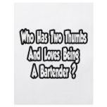 Bartender Joke...Two Thumbs Flyer Design