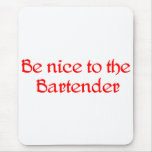 Bartender Mouse Pad