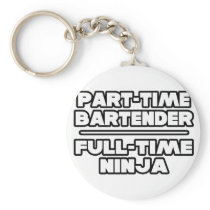 Bartender / Ninja Keychain