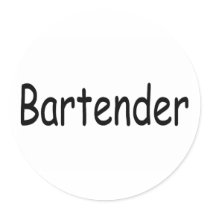 Bartender Stickers