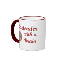 Bartender With a Brain Mug