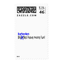 Bartenders Have More Fun Stamp