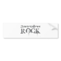 Bartenders Rock Bumper Sticker