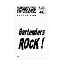 Bartenders Rock ! Postage Stamps