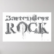 Bartenders Rock Posters