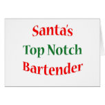 BartenderTop Notch Greeting Card