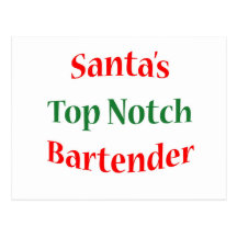 BartenderTop Notch Postcards