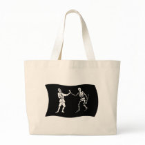 Bartholomew Roberts Flag Tote Bag