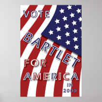 Bartlet for America poster