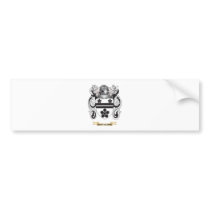 Bartolome Coat of Arms (Family Crest) Bumper Stickers