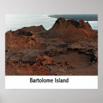 Bartolome Island, Galapagos Islands, Ecuador Print