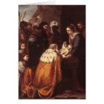 Bartolome Murillo - The Adoration of the Magi Cards