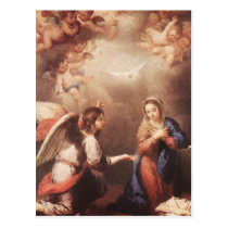 Bartolome Murillo - The Annunciation postcards