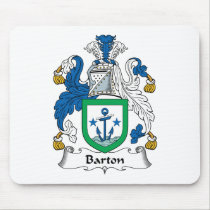 Barton Family Crest Mousepad