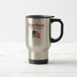 Barton for Congress Patriotic American Flag Mugs