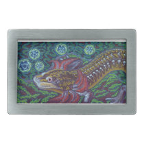 Barton Springs Salamander (Eurycea sosorum) belt buckles