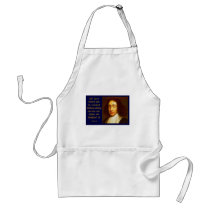 Baruch Spinoza aprons by WhenInRoma Baruch Spinoza aprons