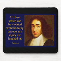 Baruch Spinoza mousepads by WhenInRoma Baruch Spinoza mousepads