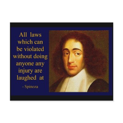 Baruch Spinoza Postcards by WhenInRoma