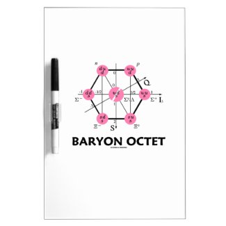 Baryon Octet (Particle Physics) Dry-Erase Boards