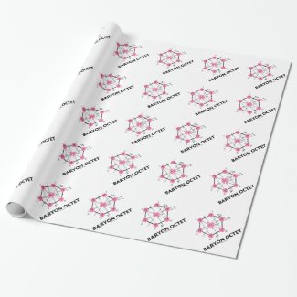 Baryon Octet (Particle Physics) Gift Wrap Paper