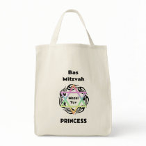 Bas Mitzvah Princess Canvas Bags